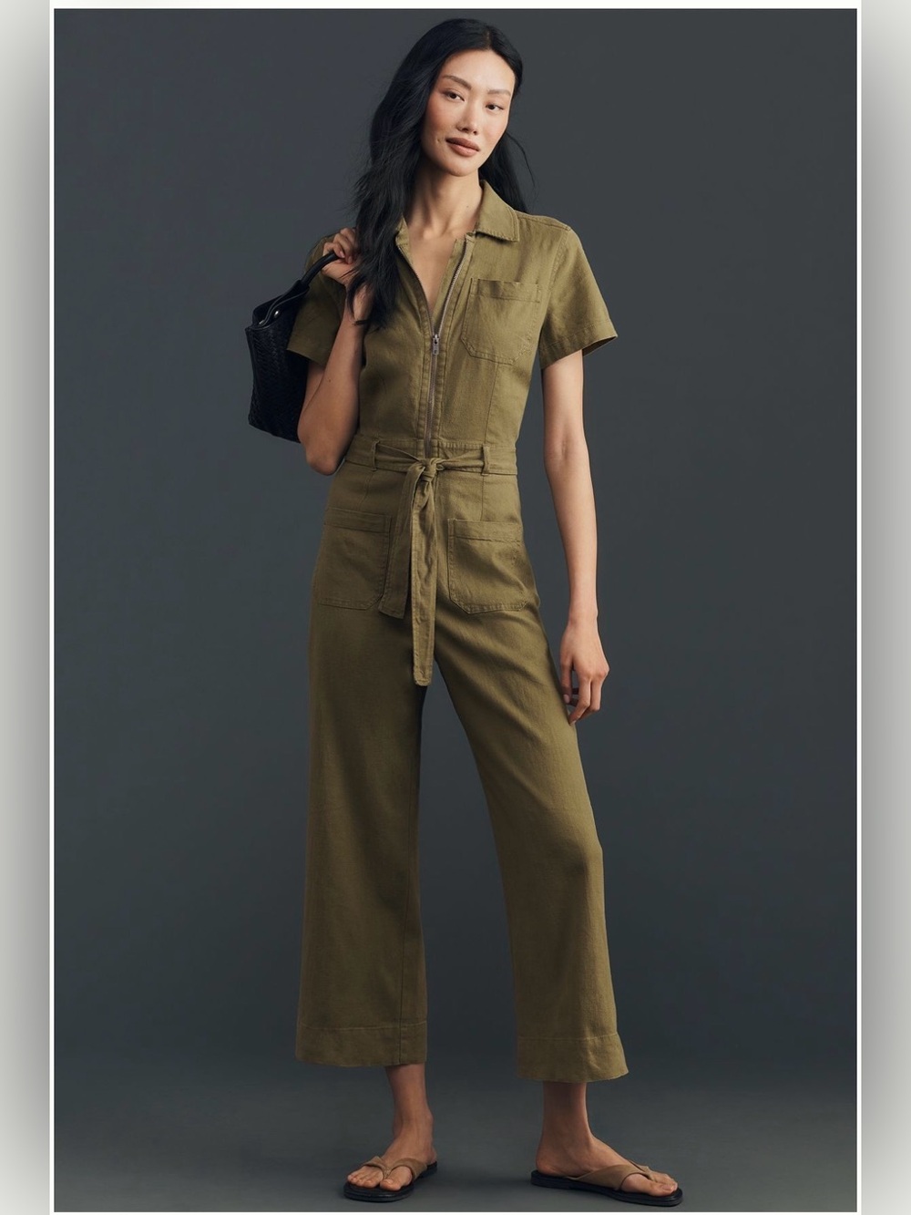 Brand New! Maeve Colette Linen Jumpsuit